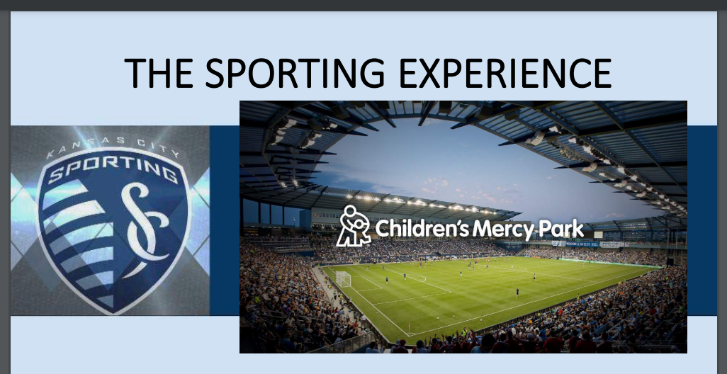 The Sporting experience at Sporting Kansas City