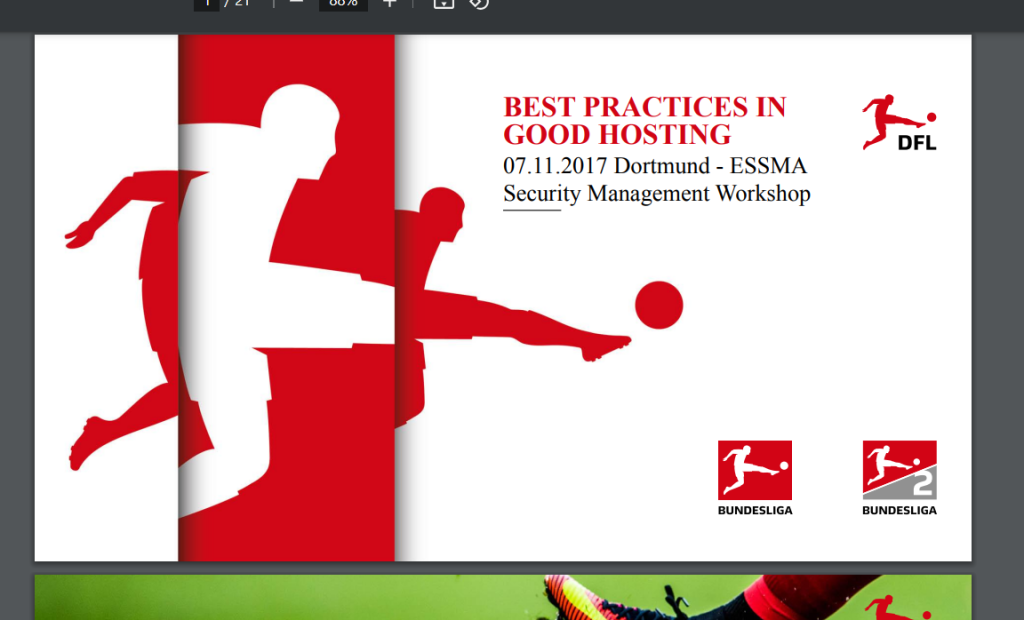 2017 Safety & Security Workshop – DFL