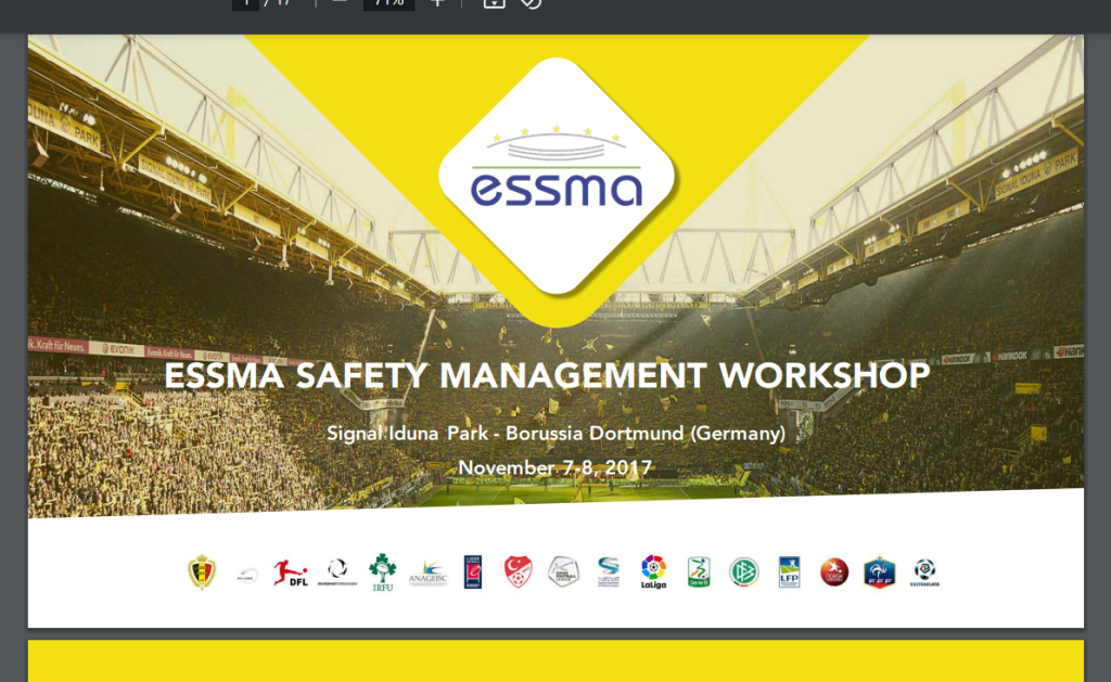 2017 ESSMA Safety & Security Workshop
