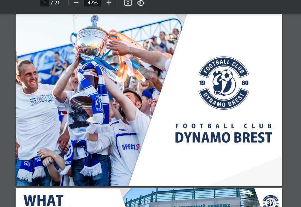 2018 ESSMA Fan Experience Workshop – Dynamo Brest