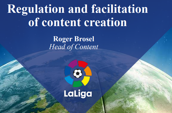 2018 ESSMA Summit – LaLiga, Roger Brosel