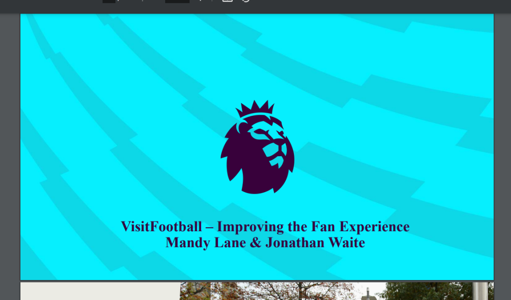 2018 ESSMA Fan Experience Workshop – The Premier League, Mandy Lane & Jonathan Waite
