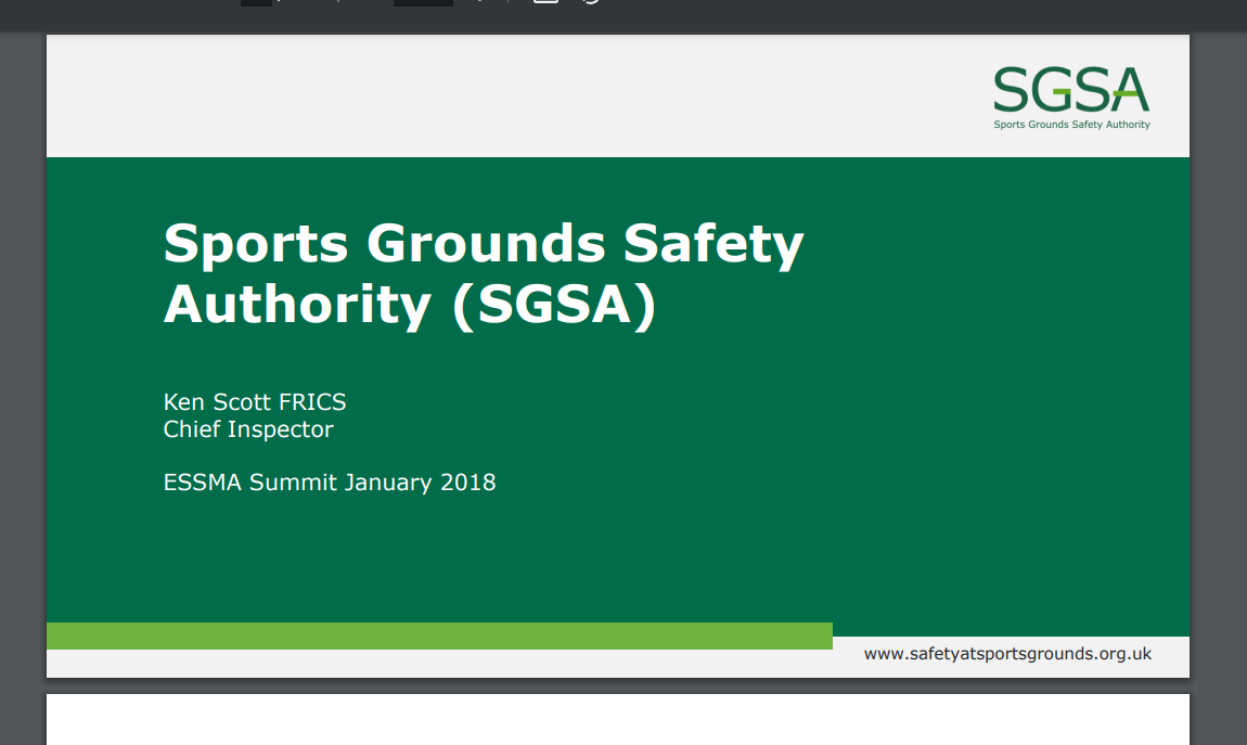 2018 ESSMA Summit – SGSA, Ken Scott