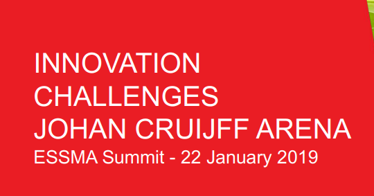 2019 ESSMA Summit – Johan Cruijff ArenA, Sander van Stiphout