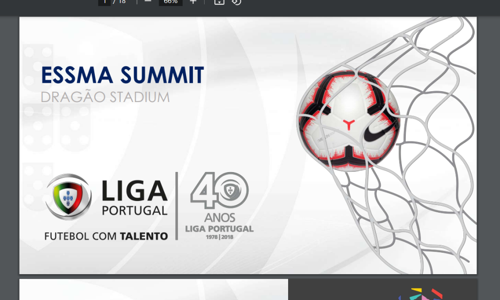 2019 ESSMA Summit – Liga Portugal