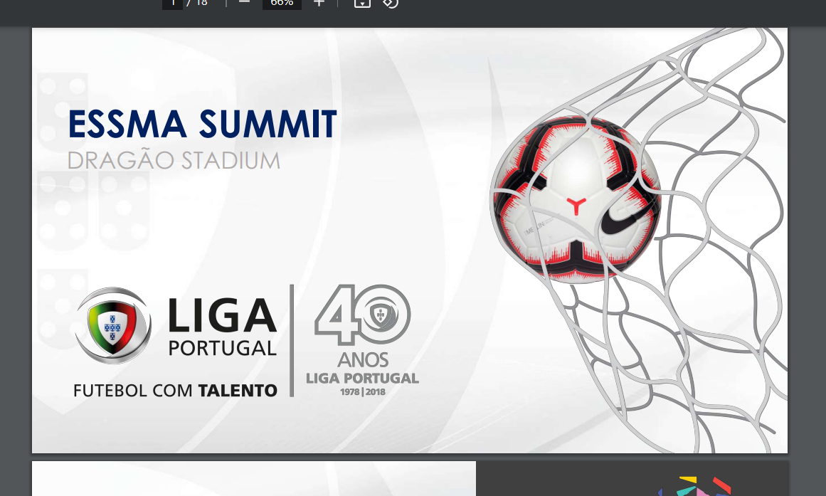 2019 ESSMA Summit – Liga Portugal