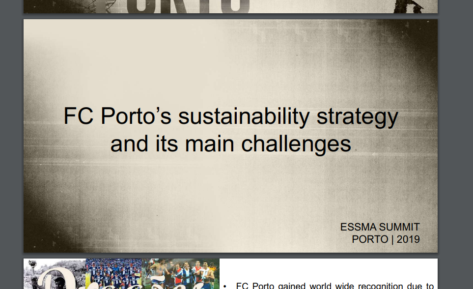 2019 ESSMA Summit – FC Porto