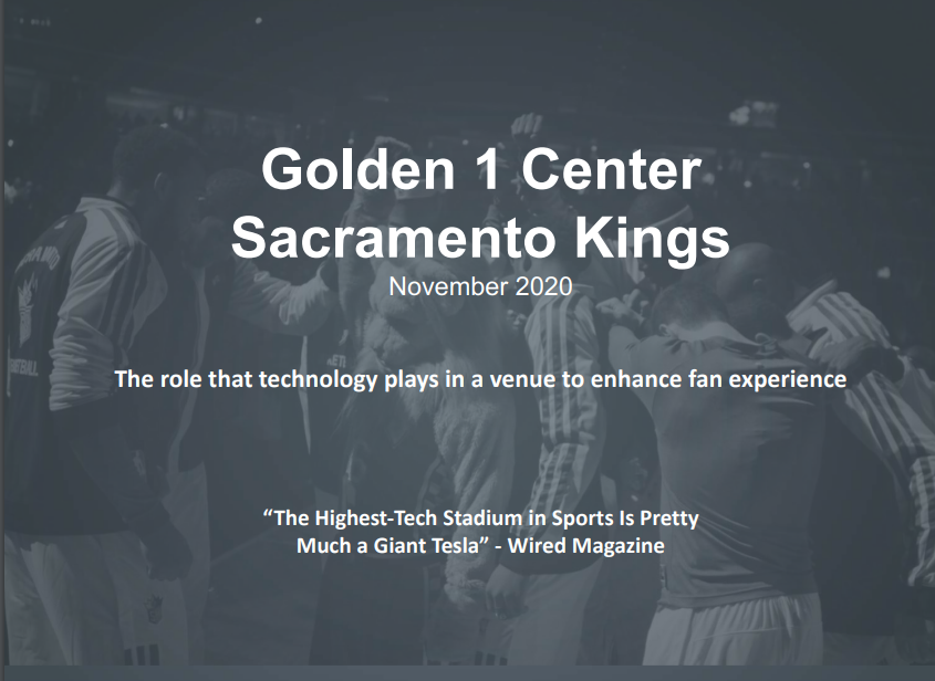 ESSMA Fan Exeprience E-workshop – Sacramento Kings