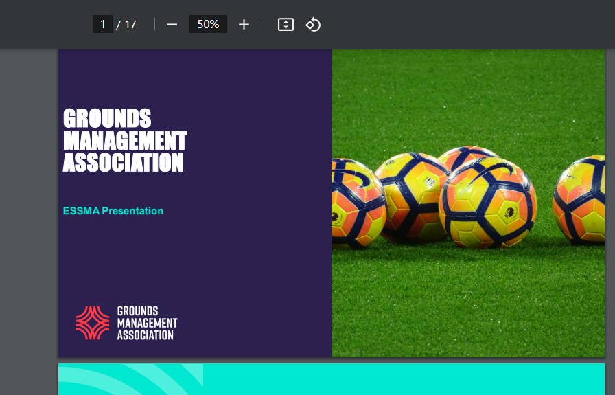 Data Collection and its benefits & Sustainbaility and Climate change – Grounds Management Association, Jason Booth & Daniel Bradley