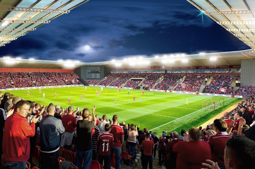 Aurora Aberdeen FC project including a new stadium, training and community facilities — banner
