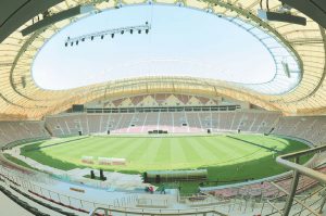 Newly-reconstructed Khalifa International Stadium equipped with Philips Lighting LED lights