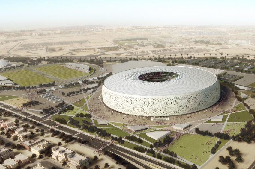 2022 FIFA World Cup™ project update by Khalifa Al Mana — banner