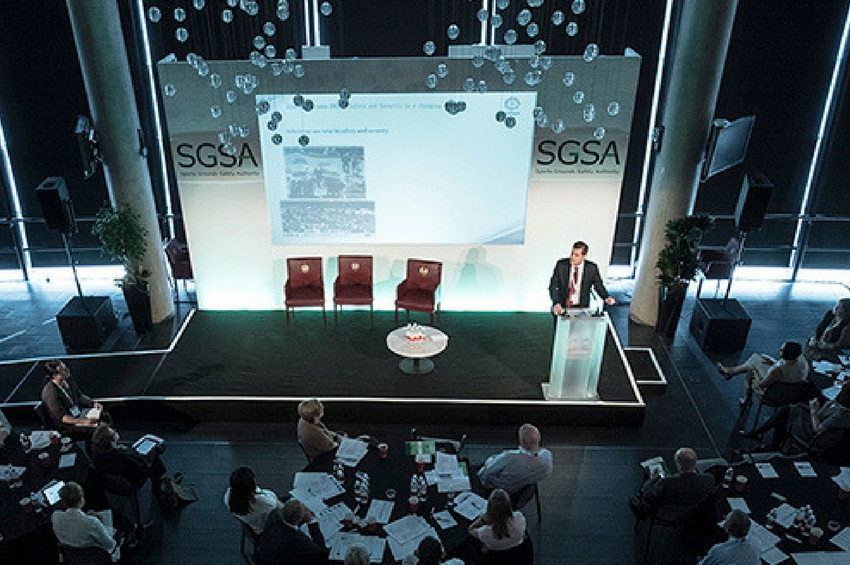 ESSMA involved in The Spectator Safety Conference (SGSA) at Lord’s Cricket Ground on 02/03/2017 — banner