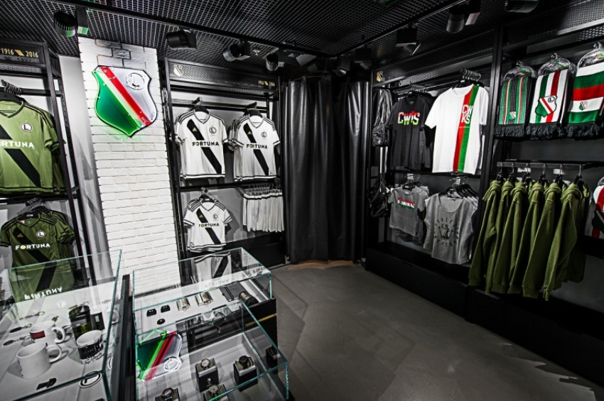 Legia Warsaw’s new merchandising approach