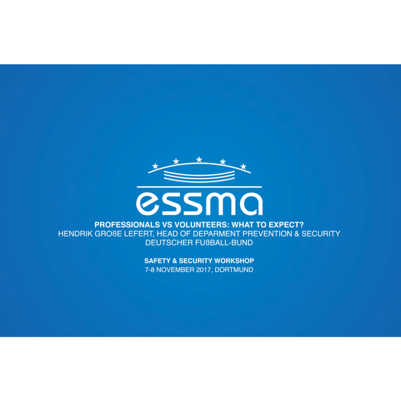 ESSMA Safety and Security Workshop: DFB on the expectations of stewards