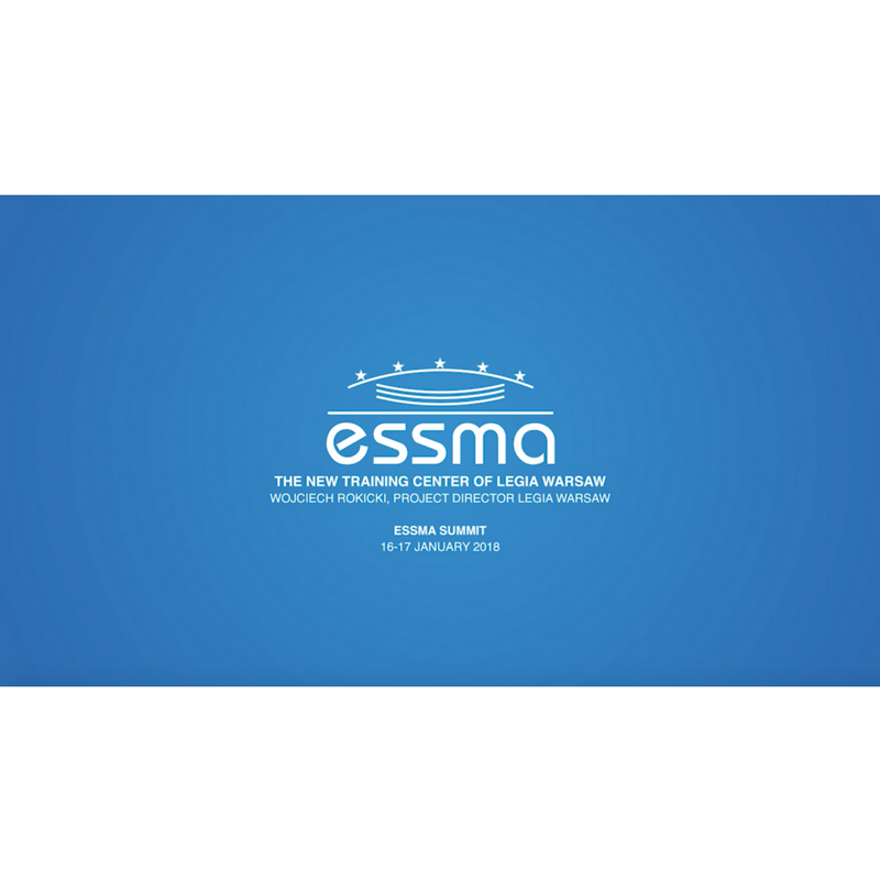 ESSMA Summit: new Legia Warsaw training centre
