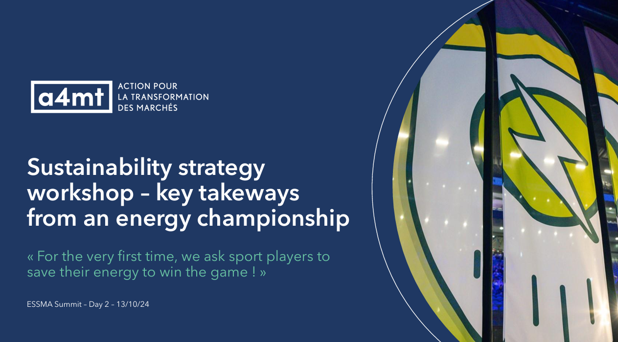 Key takeways from an energy championship (By A4MT – John Creamer)