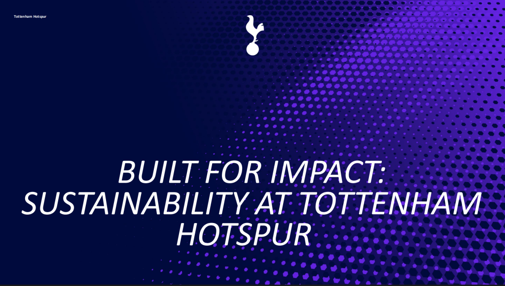 ESSMA Summit 2025: Built for Impact: Sustainability at Tottenham Hotspur Stadium (Marcus Parry)