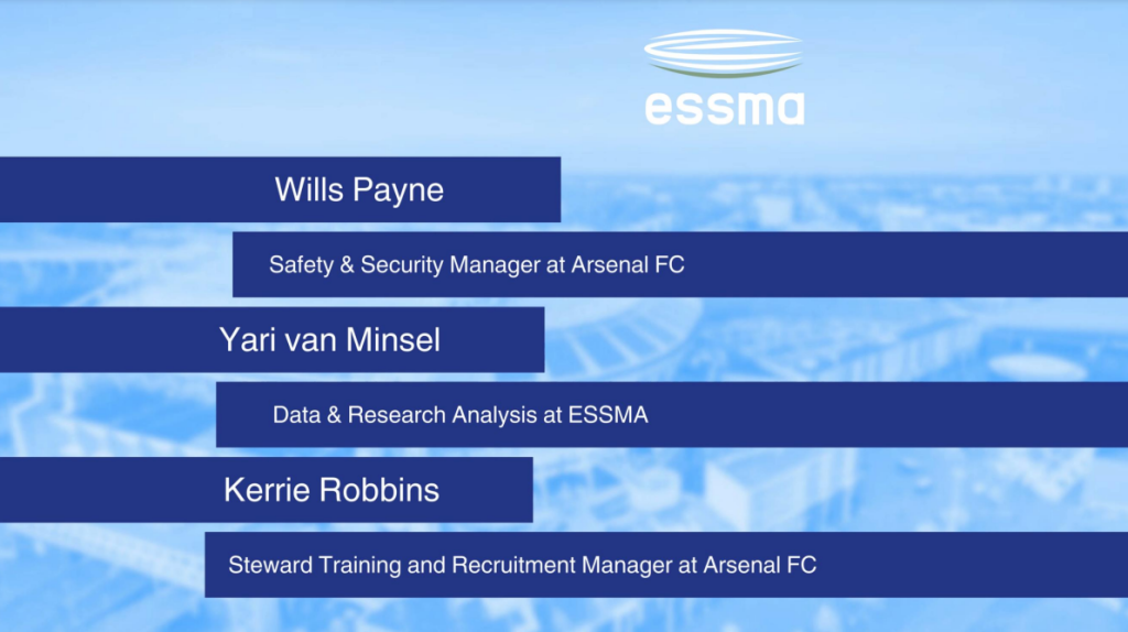 10th ESSMA Summit Amsterdam – Arsenal FC X ESSMA, Wills Payne, Kerrie Robbins & ESSMA