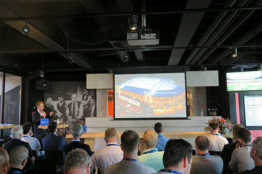 Data tracking at the Amsterdam ArenA: every week a perfect pitch — banner