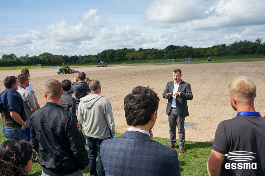 Multifunctionality and daily pitch maintenance at St George’s Park