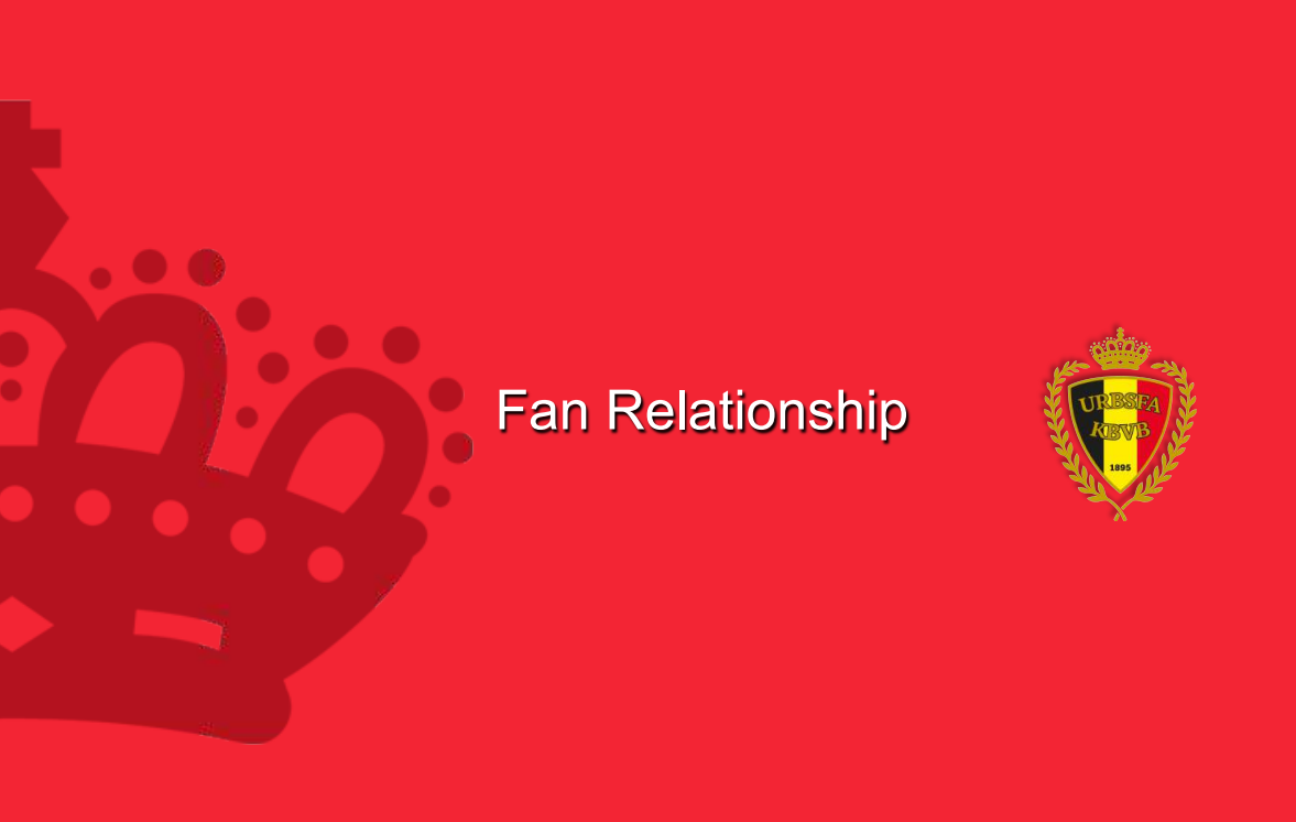 Belgian FA – Fan Relationship