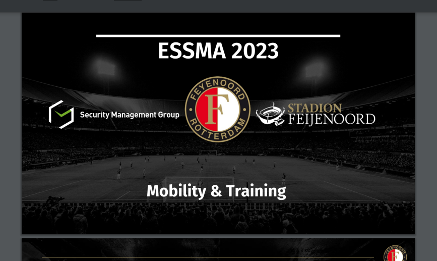 2023 ESSMA Summit Warsaw – FC Feyenoord Rotterdam, Bernard Gerritsma