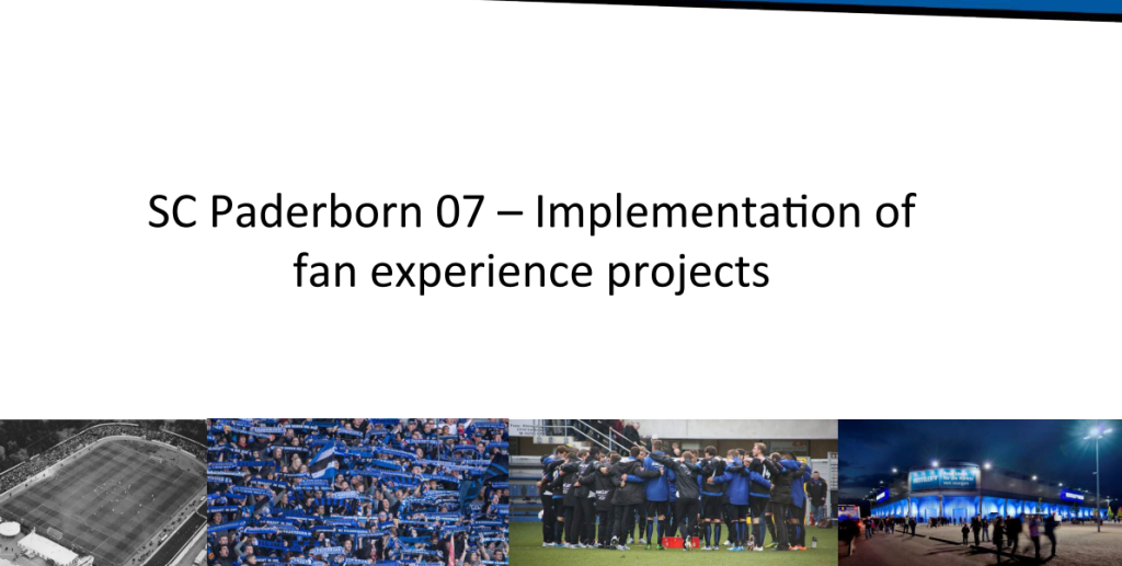 SC Paderborn – Implementation of fan experience projects