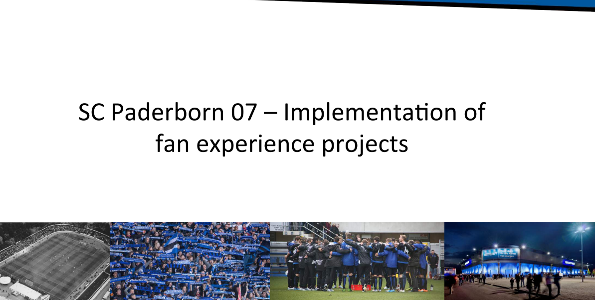 SC Paderborn – Implementation of fan experience projects