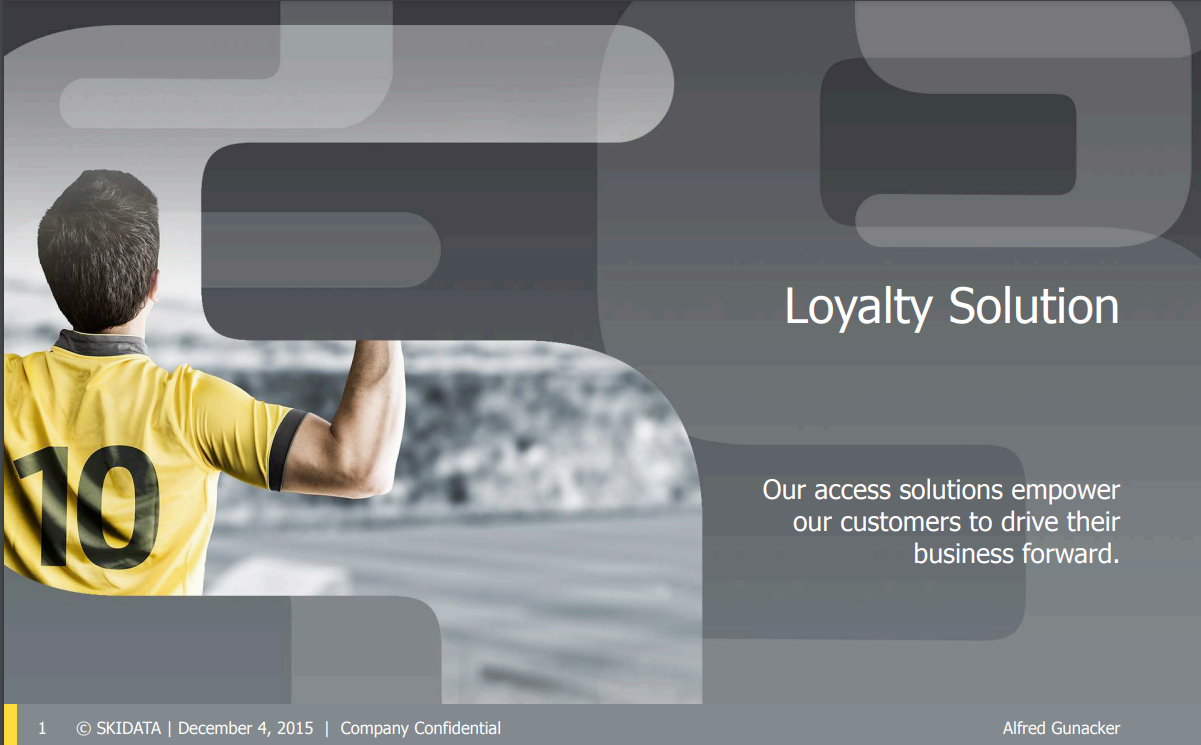 SKIDATA – Loyalty Solution