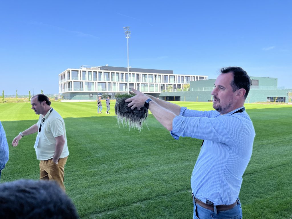 ESSMA on tour: Grassmax Systems’ Xpert meeting on Cost-efficient pitch management — banner