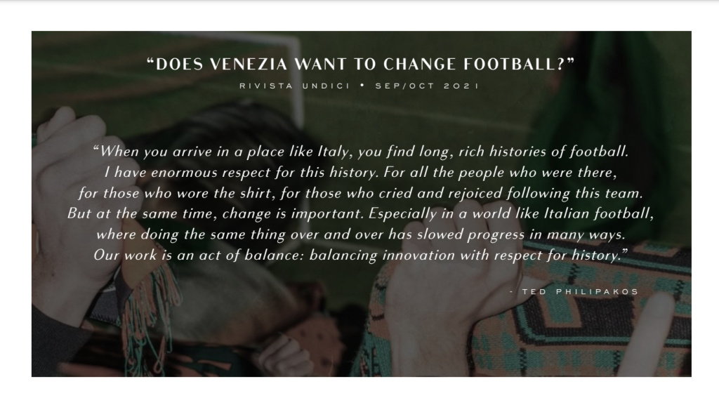 2021 ESSMA Summit Turin – Venezia FC